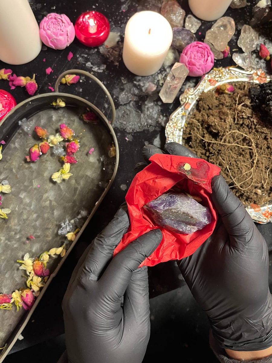 Amethyst — Artefakt der Rückführung von Gefühlen — Foto 5 von 5